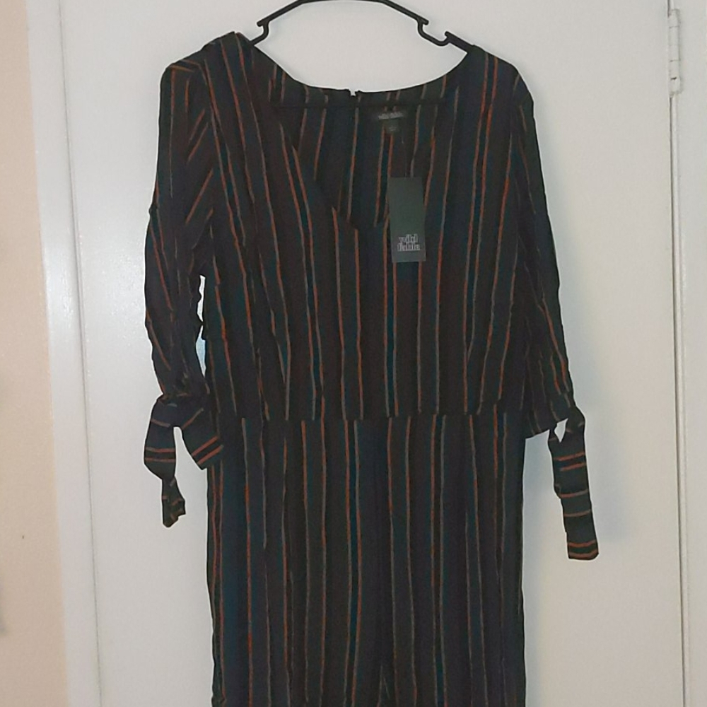 Striped Jumpsuit